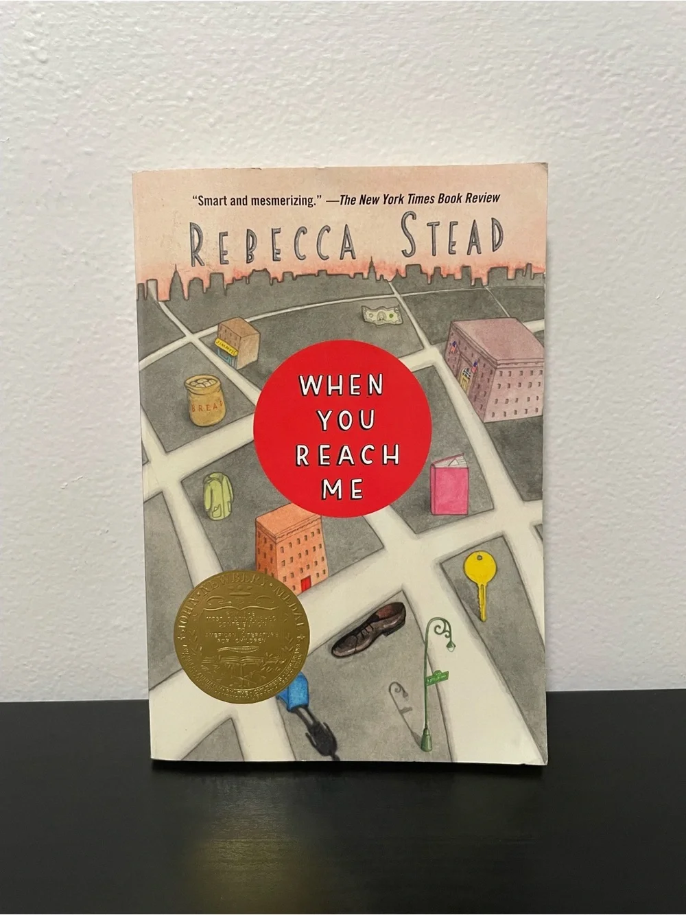 When You Reach Me Rebecca Stead Book Paperback Newberry Award Fiction 2009